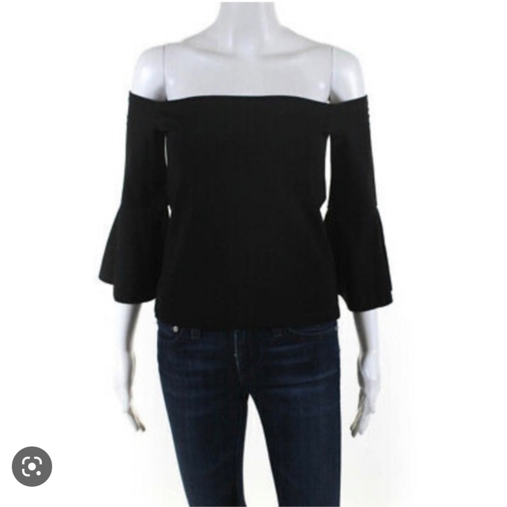 Alexis off shoulder crop blouse